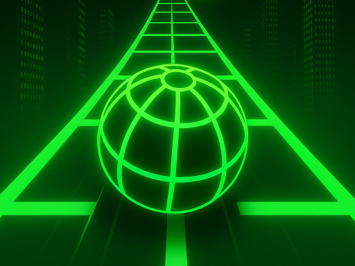 Neon Ball Slope